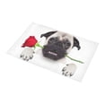 thumbnail image 3 of MKHERT Valentines Dog Doormat Non-slip Bath Mat Floor Mat 30x18 inch, 3 of 3