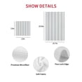 thumbnail image 7 of Vintage Stripes Kitchen Dish Towels for Drying Dishes Set of 2, Retro Minimalist Lines Pattern Light Blue Waffle Weave Microfiber Hand Tea Bathroom Towels Quick Dry & Absorbent Towel 12x12, 7 of 7