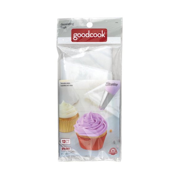 Poches à pâtisserie GoodCook Les Essentiels, 12 unités