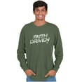 thumbnail image 3 of Jesus Holy Spirit Faith Driven Long Sleeve TShirt Men Women Brisco Brands M, 3 of 6