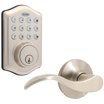 Honeywell 8714109 Satin Nickel Digital Deadbolt & Knob Set | Keyless Entry