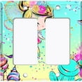 thumbnail image 6 of Metal Light Switch Plate Cover Royal Fairytale Fairy Frog FRY003, 6 of 13