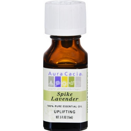 Aura Cacia Pure Essential Oil Spike Lavender - 0.5 fl oz