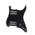 thumbnail image 4 of Bunblic Electric Guitars Pickguard Pickup Assembly Scratchplate Practical Sturdy Prewired Pickguard for ST Electric Guitars Accessory Black, 4 of 8