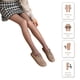 thumbnail image 5 of 1 par de pantimedias de vellón cálidas y translúcidas con piernas impecables para mujer, pantimedias con forro polar, pantimedias de otoño e invierno, 5 of 8