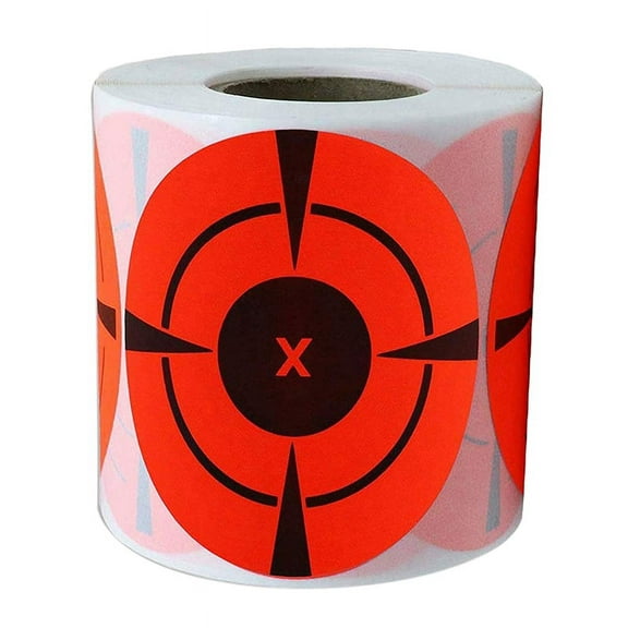 Stickers (Qty 125Pcs 3 inch) Self Adhesive Targets for Hunting Targets