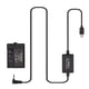 thumbnail image 1 of Batería ficticia PD Cable USB tipo C a DR-E10 Dummy Battery DC Coupler LP-E10 Reemplazo para Canon EOS Rebel T7 T6 T5 T3 Kiss X50 X70 EOS 1100D 1200D 1300D 1500D 2000D Andoer Batería ficticia, 1 of 6