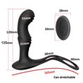 thumbnail image 2 of 1pcs Male Cock ring vibrator wireless remote control Butt plug delayed ejaculation sex toy oso de fresa Electrónica, 2 of 5