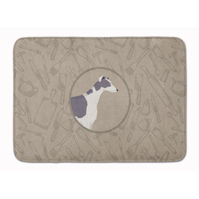 Carolines Treasures CK2190RUG Greyhound Tapis en Mousse à Mémoire de Forme Lavable en Machine