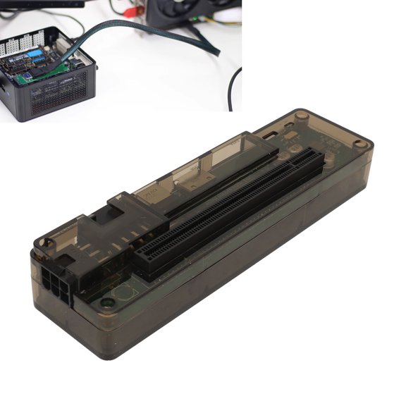 DOCKET DE TARJETAS DE VIDEO Independiente externa de laptop, 64gt/s exp GDC Notebook Station PCIE Gen 4.0 8p Interfaz de Fuente de Alimentación para PCIE para Tarjetas de Matriz