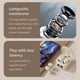 thumbnail image 2 of Auriculares inalámbricos Bluetooth pequeños, portátiles e invisibles con cordón, 2 of 8