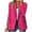 Hot Pink, variant on Holiday Clearance! Blazers for Women Plus Size Black,Women's Fashion Solid Button Suit Coat Long Sleeve Hatless Casual Coat/Jacket