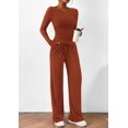 thumbnail image 4 of Conjunto Coordinado PRETTYGARDEN XL en Rojo Ladrillo para Lounge, 4 of 8