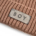 thumbnail image 3 of KKISSBAOBEI Bonnet d'Hiver Homme Tricoté Chaud Chapeau Extérieur Décontracté Bonnets Épais Double Couche Chapeau Mode Bonnet Marron, 3 of 5