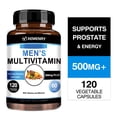 thumbnail image 2 of Suplementos multivitamínicos para hombres: antioxidantes, huesos, inmunidad, energía, metabolismo y función muscular - 120 s, 2 of 5