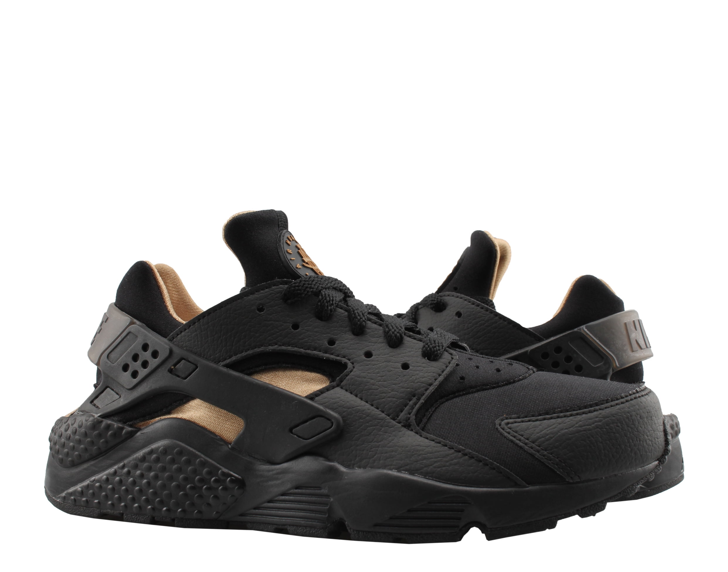 black and gold huaraches