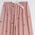 thumbnail image 6 of Asxite Womens Pajamas Pants Print Bow Drawstring Elastic Waist Loose Summer Sleepwear, 6 of 6