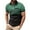 Green, variant on Huresd Mens Polo Shirts Breathable Shirts for Men Fashion Collared Short Sleeve Shirt Green 3XL