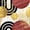 Red Gold, variant on Castle Fairy Boho Tropical Leaf Black Out Curtains for Teens, Geometric Print Curtains Pack of 2 (42x63 Each) for Bedroom, Clay Brown Gold