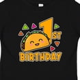 thumbnail image 4 of Inktastic 1st Birthday with Taco and Confetti Boys or Girls Baby T-Shirt, 4 of 5