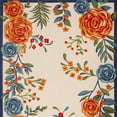 thumbnail image 3 of 7' X 10' Multicolor Floral Stain Resistant Non Skid Area Rug, 3 of 5