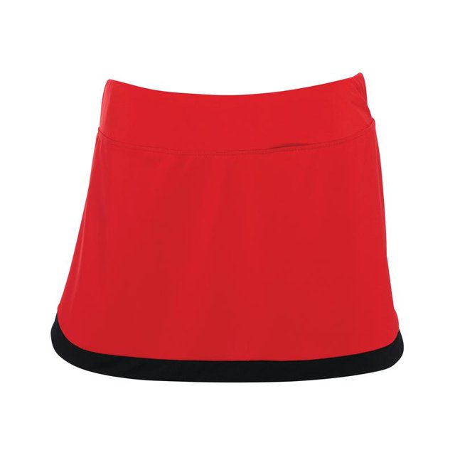 Falda pantalón Ropa deportiva Augusta Action Colorblock para niña ROJO/NEGRO S