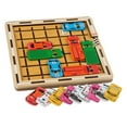 thumbnail image 1 of Yinanstore Wooden Early Education Car Sensory Toy Logical Thinking Training Exercise Brain, 1 of 4