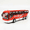Red, variant on AUTERCO 1:30 Scale Yellow School Bus Model Toy Car for Kids, 12.5" Plastic Inertia City Bus Toy Vehicle Children’s Buses, Great Gifts for Boys Girls (Yellow)