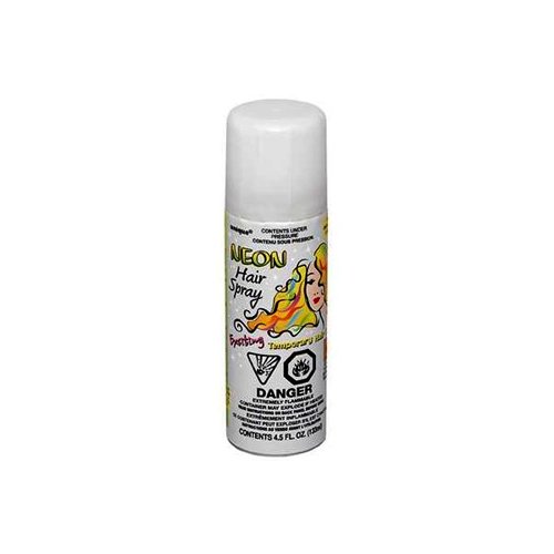 4.5 Fl Oz Neon Hairspray White