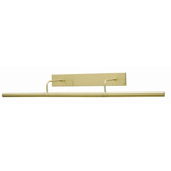 House of Troy DSL36-51 Slim-line - 6 Light Direct Wire Picture Light-4.75 Inches Tall and 36 Inches Wide Satin Brass Oil Rubbed Bronze Finish with Metal Shade