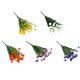 thumbnail image 4 of Toystoory La flor plástica artificial deja la decoración floral del hogar de los bonsais de 7 ramas Decoración amarillo, 4 of 6