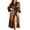 Brown leopard, variant on Satin Nightgown for Women Plus Size Silk Floral Kimono Robes Lightweight Bathrobe Nightdress V-Neck Long Sleepwear Oversized Dressing Gowns Loungewear for Ladies, Brown leopard 5XL