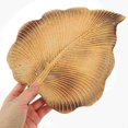 thumbnail image 4 of Snack Candy Plate Home Jewelry Tray Leaf Shape Delicate Wood Dessert For Serving Nordic Snack Fruit Plate Table Storage Tray, 4 of 4