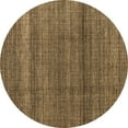 thumbnail image 1 of Ahgly Company Indoor Round Abstract Brown Modern Area Rugs, 5' Round, 1 of 4
