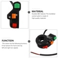 thumbnail image 3 of unbranded Interruptor Negro Para Motocicleta Con Control De Luz, Claxon Y Señal Integrado, 3 of 8