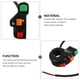thumbnail image 3 of Interruptor combinado 3 en 1 para motocicleta con bocina, intermitentes y control de faros, 3 of 6