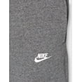 thumbnail image 3 of Nike Men's Club Open-Hemmed Pants Charcoal | White MD, 3 of 5