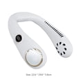 thumbnail image 4 of Mini ventilador deportivo sin aspas Ventiladores de cuello de bajo ruido para exteriores (blanco 2000 mAh) Likrtyny  Libre de BPA, 4 of 9