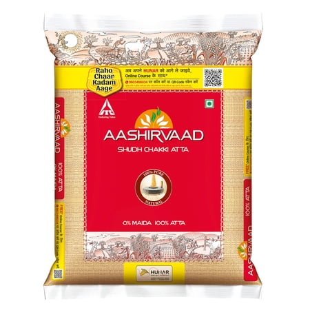 Great Bazaar Chapatti Ashirwad Atta, 22 Pound
