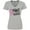 Athletic Heather, variant on Inktastic Fight Breast Cancer Pink Ribbon Women's V-Neck T-Shirt