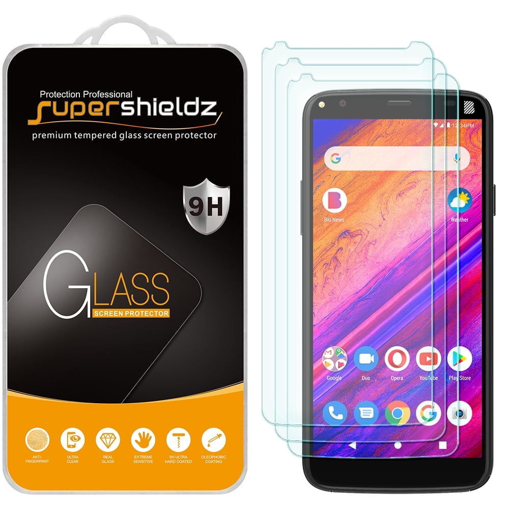 [2-Pack] Supershieldz Tempered Glass Screen Protector For Sonim XP10 Rugged Phone