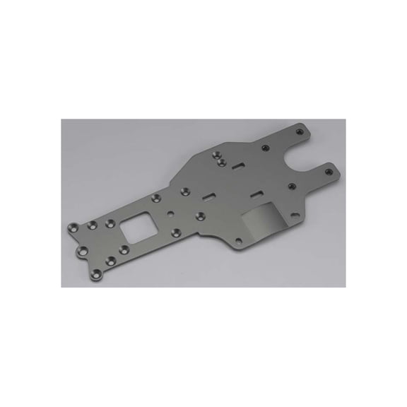 HPI 102169 Rear Chassis Plate Gunmetal Baja 5b 2.0 HPI102169