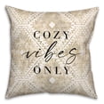 thumbnail image 2 of Creative Products Cozy Vibes Only 18 x 18 Indoor / Outdoor Pillow, 2 of 3