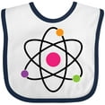 thumbnail image 3 of Inktastic Science Atom Cute Physicist Boys or Girls Baby Bib, 3 of 4
