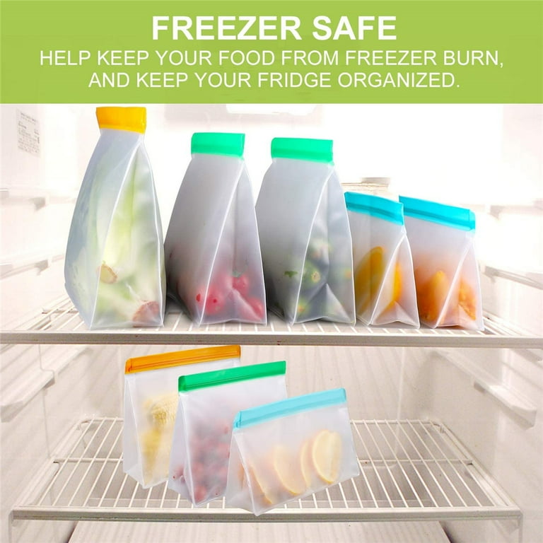 GymChoice Food Storage Bag Refrigerator Storage Container Freezer
