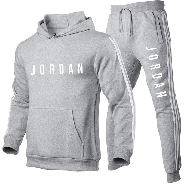 2021-2022 Track Suits for Men Set, Jordan Fashion Hoodie and Jogging Pants,  Polyester Fiber, S-3xl