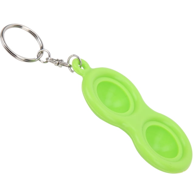 Mini Llavero de Silicona con Burbujas Llavero para Aliviar el Estrés Llavero con Burbujas Rompecabezas Sensorial de Mano Juguete para Estudiantes Adultos Niños ANGGREK Otros