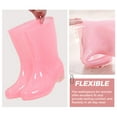 thumbnail image 2 of AUXDIQ Wellington Boots Women Mid-calf Wellies Waterproof Rain Boots Outdoor Garden Shoes, Pink, 6 US, 2 of 6