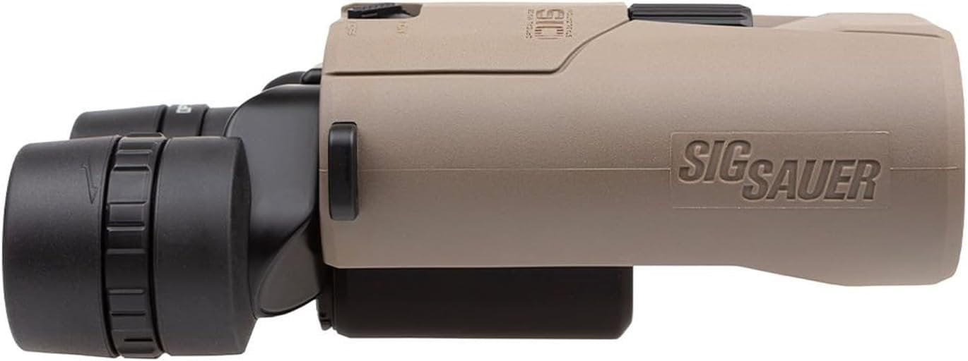 Sig Sauer SOZ6WP16 Zulu 6 HDX Tan 16x42mm Magnification Electronic Binoculars