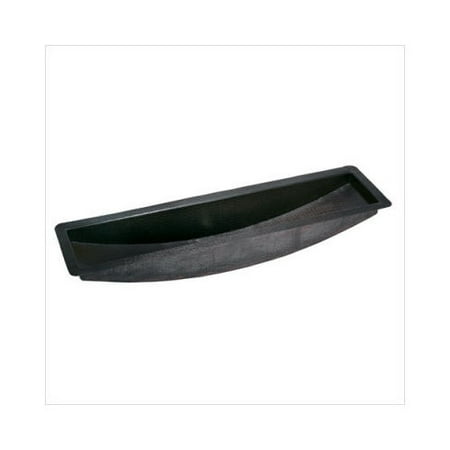 Belle Foret Copper Trough Prep/Bar Sink in Oil Rubbed Bronze - Walmart ...